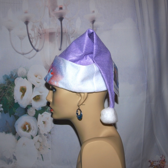 Frozen 2 Santa Hat NWT Elsa & Ana - Picture 3 of 7